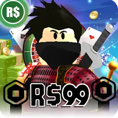 Взлом Robux For Robux , Casino Robux  [МОД Mega Pack] - последняя версия apk на Андроид