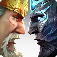 Взломанная Age of Kings: Skyward Battle (Эйдж оф Кингс)  [МОД Много монет] - стабильная версия apk на Андроид