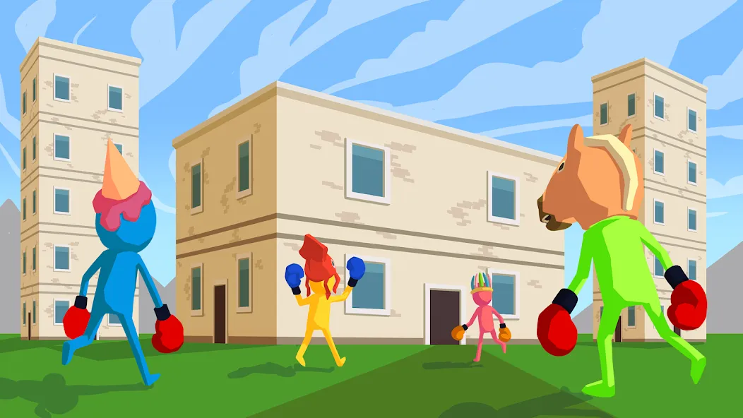 Gang Boxing Arena (Ганг Боксинг Арена)  [МОД Бесконечные монеты] Screenshot 5