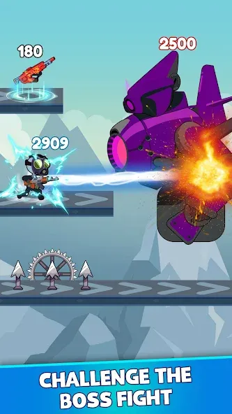 Stick Shooter: Battle Game (Стик Шутер)  [МОД Mega Pack] Screenshot 3