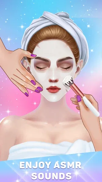 Makeover salon: Makeup ASMR (Мейковер салон)  [МОД Много денег] Screenshot 1