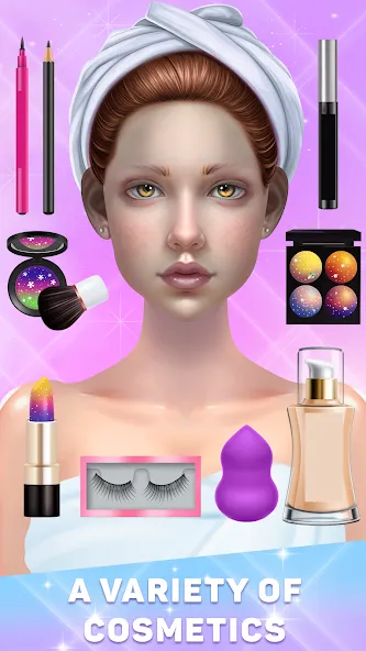 Makeover salon: Makeup ASMR (Мейковер салон)  [МОД Много денег] Screenshot 3