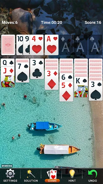 Solitaire: Classic Card Game  [МОД Unlocked] Screenshot 5