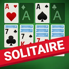 Взломанная Solitaire: Classic Card Game  [МОД Unlocked] - стабильная версия apk на Андроид