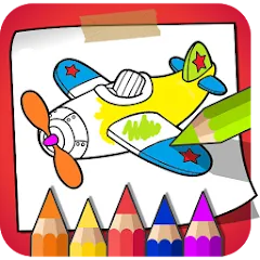 Скачать взломанную Coloring Book - Kids Paint  [МОД Бесконечные деньги] - полная версия apk на Андроид