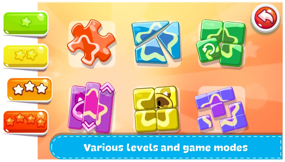 Kids Games - Puzzle World  [МОД Menu] Screenshot 2