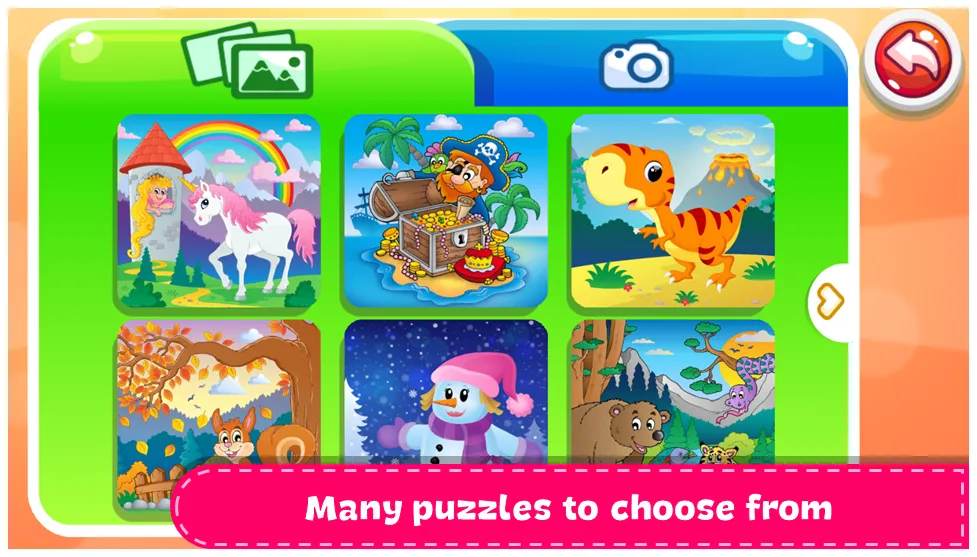 Kids Games - Puzzle World  [МОД Menu] Screenshot 3