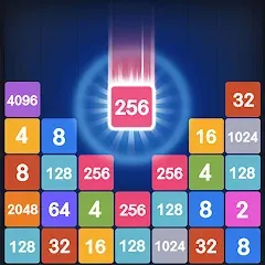 Скачать взлом Drop Merge : Number Puzzle (Дроп Мердж)  [МОД Menu] - последняя версия apk на Андроид