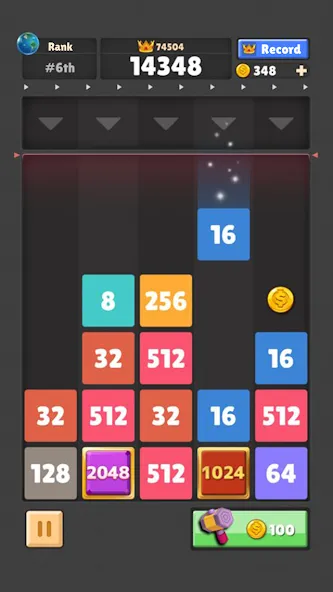 Drop The Number® : Merge Game (Дроп зе Намбер)  [МОД Много денег] Screenshot 3