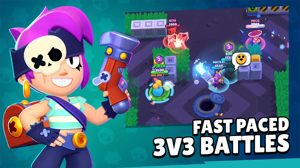 Brawl Stars (Брол Старс)  [МОД Menu] Screenshot 2