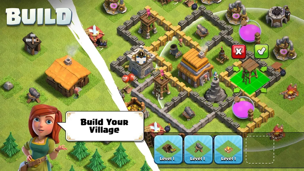 Clash of Clans (Клэш оф Клэнс)  [МОД Меню] Screenshot 4