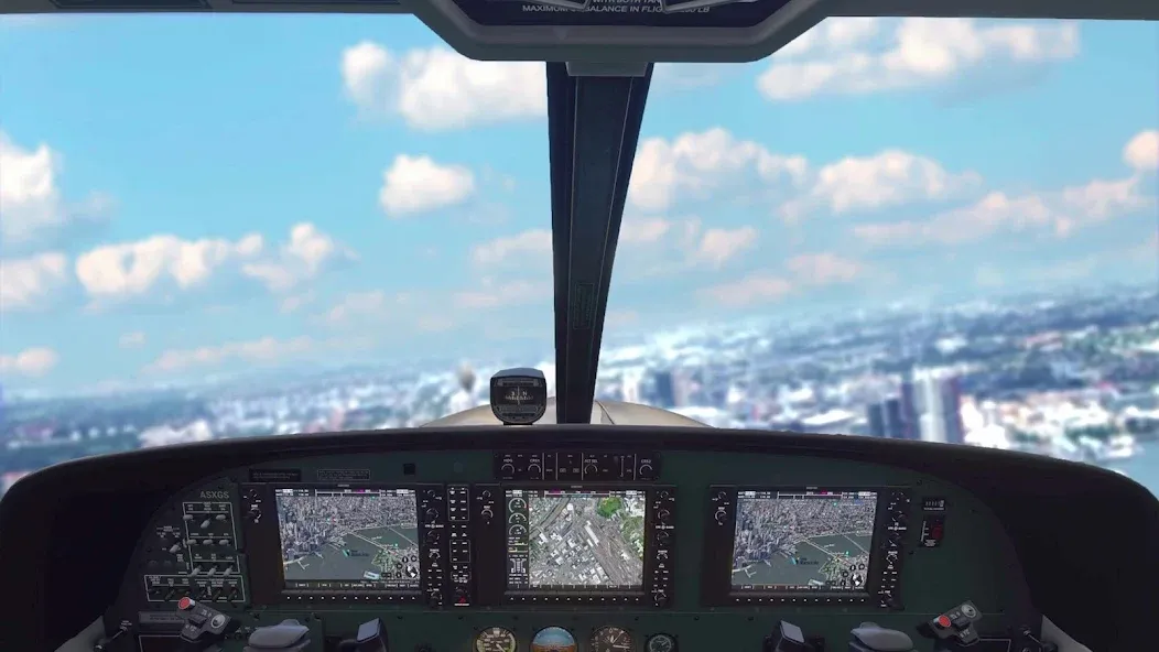 Flight Simulator - Plane Games  [МОД Все открыто] Screenshot 3