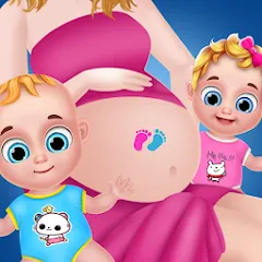 Скачать взлом Mom Babysitting Game  [МОД Много денег] - полная версия apk на Андроид