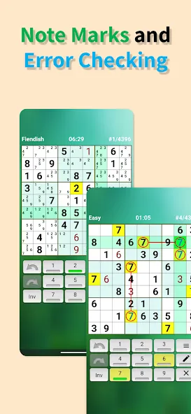 Sudoku offline (Судоку оффлайн)  [МОД Unlimited Money] Screenshot 4