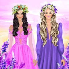 Взломанная Fashion Triple Match: Dress Up (Фэшн Мердж)  [МОД Меню] - полная версия apk на Андроид