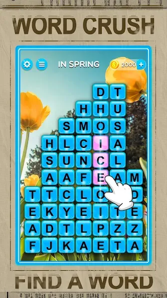 Word Crush - Fun Puzzle Game (Уорд Краш)  [МОД Mega Pack] Screenshot 4