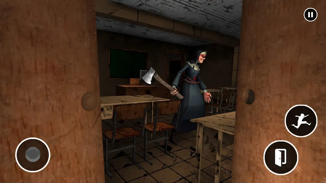 Scary Nun Horror School Escape  [МОД Бесконечные монеты] Screenshot 5