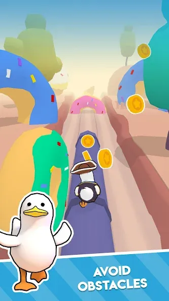 Duck On The Run (Дак он зе Ран)  [МОД Unlimited Money] Screenshot 3
