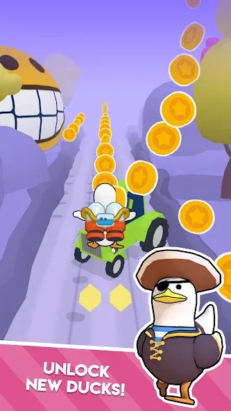 Duck On The Run (Дак он зе Ран)  [МОД Unlimited Money] Screenshot 4