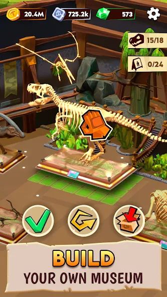 Dino Quest 2: Dinosaur Fossil (Дино Квест 2)  [МОД Много денег] Screenshot 2