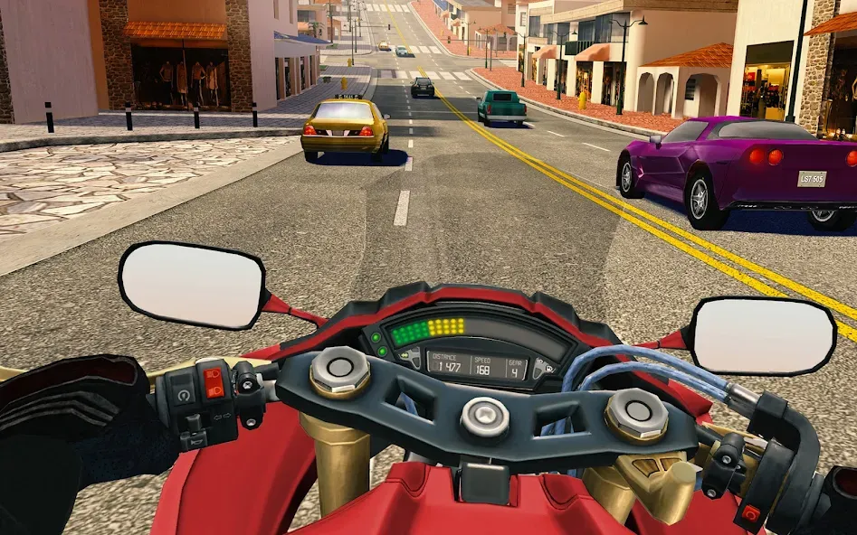 Moto Rider GO: Highway Traffic (Мото Райдер ГО)  [МОД Mega Pack] Screenshot 3