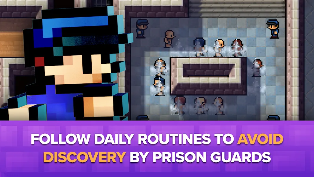 The Escapists: Prison Escape – (Зе Эскейпистс)  [МОД Все открыто] Screenshot 3