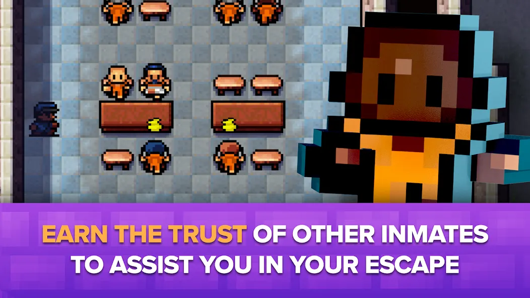 The Escapists: Prison Escape – (Зе Эскейпистс)  [МОД Все открыто] Screenshot 4