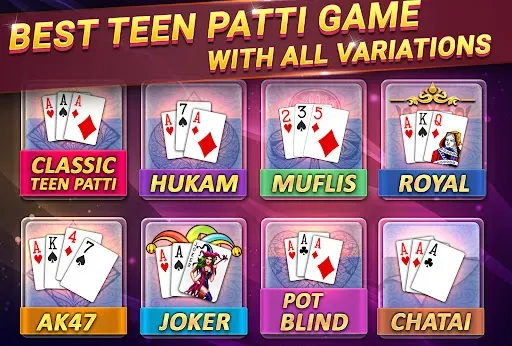 Teen Patti Gold, Rummy & Poker (Тин Патти Голд Кард Гейм)  [МОД Mega Pack] Screenshot 3