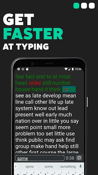 TypeGo – speed up your typing! (ТайпГо)  [МОД Unlimited Money] Screenshot 1