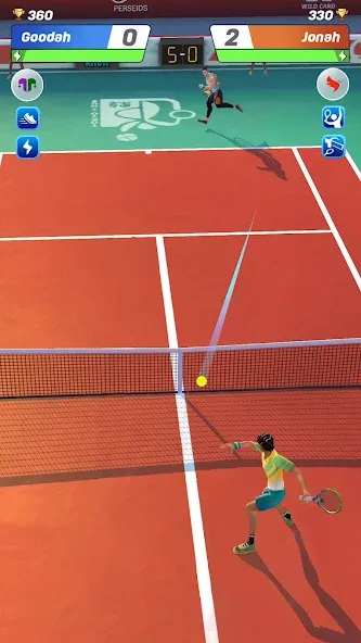 Tennis Clash: Multiplayer Game (Теннис Клаш)  [МОД Unlimited Money] Screenshot 2