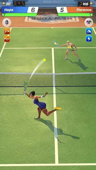 Tennis Clash: Multiplayer Game (Теннис Клаш)  [МОД Unlimited Money] Screenshot 3