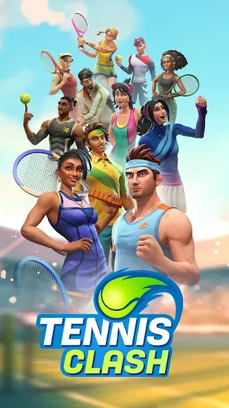 Tennis Clash: Multiplayer Game (Теннис Клаш)  [МОД Unlimited Money] Screenshot 4