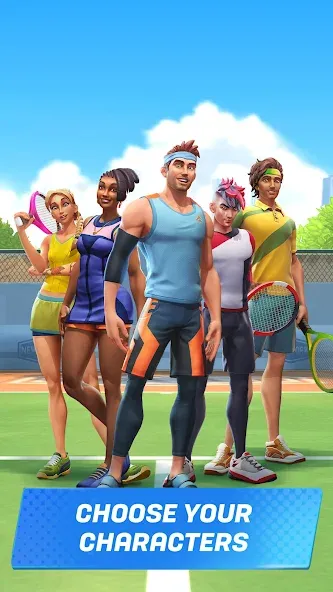 Tennis Clash: Multiplayer Game (Теннис Клаш)  [МОД Unlimited Money] Screenshot 5