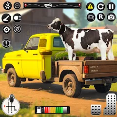 Взлом Animal Transport Driving Games (Домашний перевоз игры)  [МОД Бесконечные деньги] - полная версия apk на Андроид