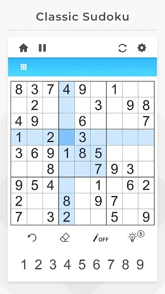 Sudoku - Offline Games  [МОД Много денег] Screenshot 1