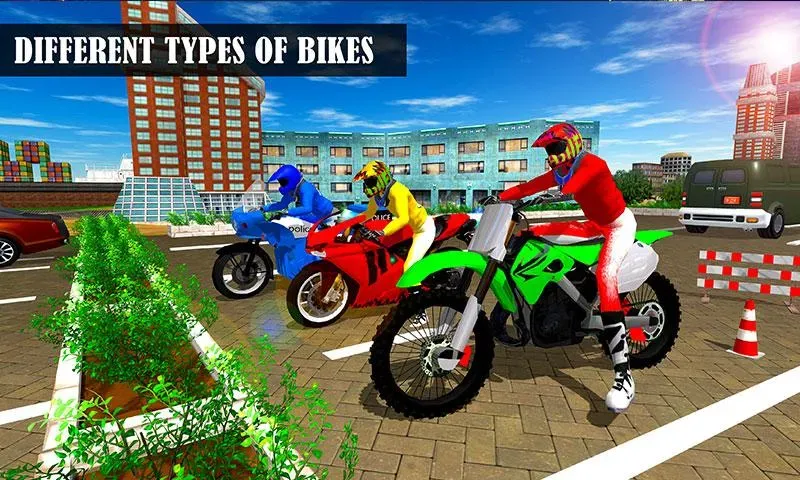 Bike Parking Moto Driving Game (Ларонг Парадахан нг Бисиклета)  [МОД Unlimited Money] Screenshot 2