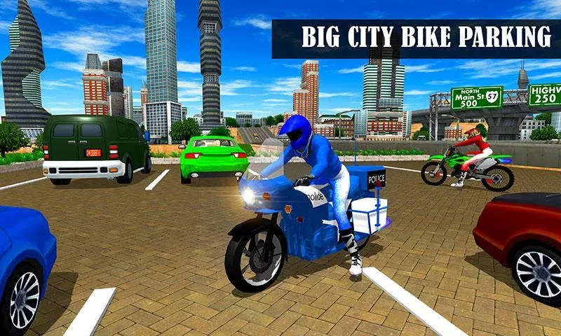 Bike Parking Moto Driving Game (Ларонг Парадахан нг Бисиклета)  [МОД Unlimited Money] Screenshot 3