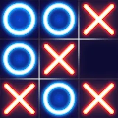 Скачать взлом Tic Tac Toe - Offline XOXO (Тиктактое)  [МОД Бесконечные деньги] - стабильная версия apk на Андроид