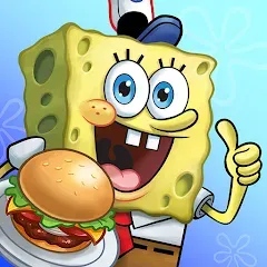 Скачать взломанную SpongeBob: Krusty Cook-Off  [МОД Unlocked] - полная версия apk на Андроид