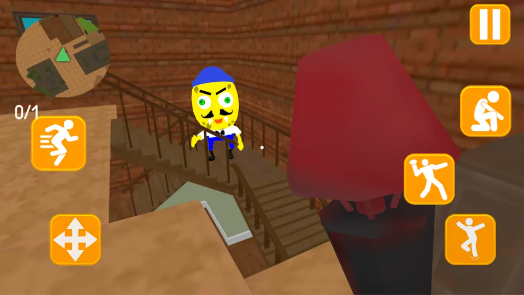 Neighbor Sponge. Scary Secret  [МОД Mega Pack] Screenshot 3