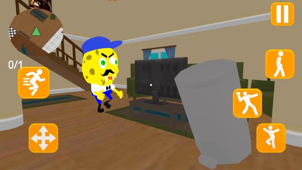 Neighbor Sponge. Scary Secret  [МОД Mega Pack] Screenshot 5