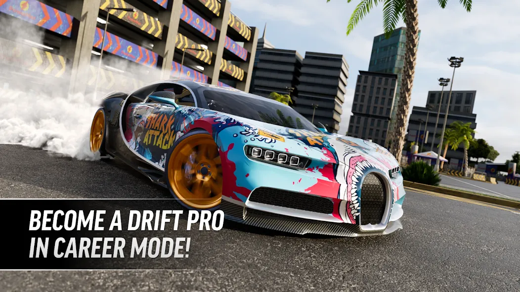 Drift Max Pro Car Racing Game (Дрифт Макс Про)  [МОД Unlimited Money] Screenshot 1