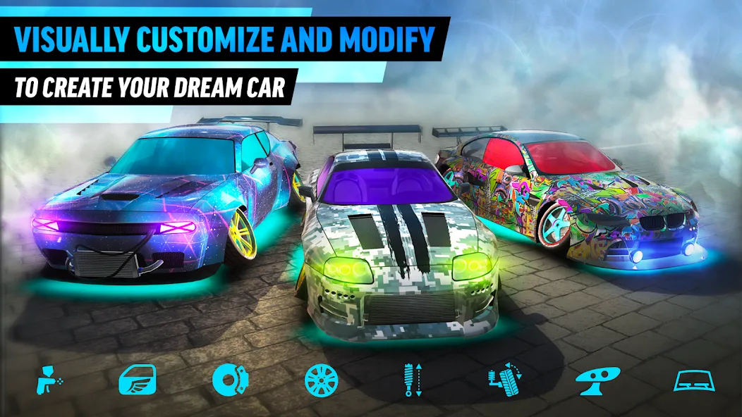 Drift Max World - Racing Game (Дрифт Макс Ворлд)  [МОД Все открыто] Screenshot 4