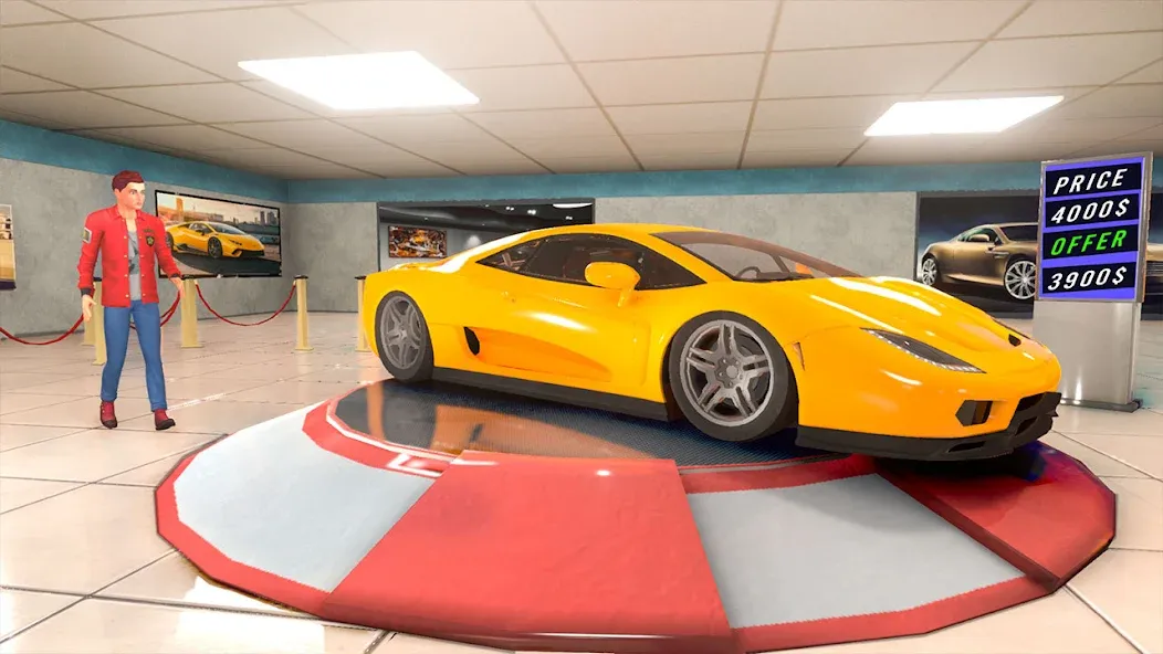 Car Dealer Tycoon Auto Shop 3D  [МОД Бесконечные монеты] Screenshot 3