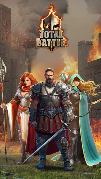 Total Battle: Strategy Games (Тотал Батл)  [МОД Unlimited Money] Screenshot 1