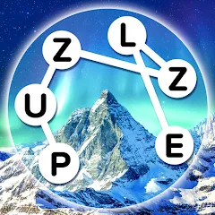 Взломанная Puzzlescapes Word Search Games (Паззлскейпс Ворд Срч Геймс)  [МОД Mega Pack] - полная версия apk на Андроид