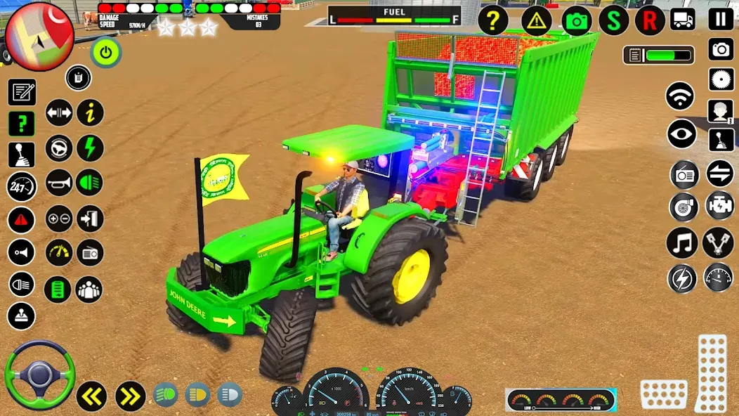 Tractor Farming Games 2023  [МОД Menu] Screenshot 2