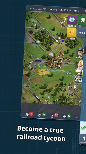 Rail Nation - Railroad Tycoon (Рэйл Нэйшн)  [МОД Все открыто] Screenshot 1