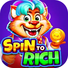 Взломанная Spin To Rich - Vegas Slots (Спин Ту Рич)  [МОД Меню] - последняя версия apk на Андроид