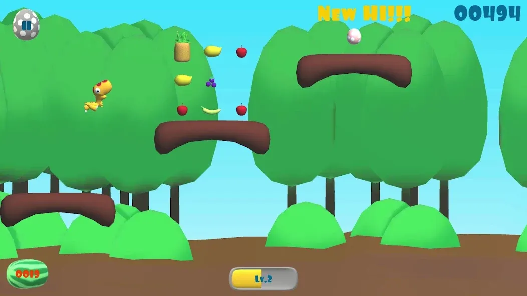 Dinosaur Run (Динозавр Ран)  [МОД Unlocked] Screenshot 2